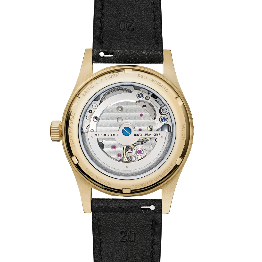 HMS 002 Gold PVD - Black