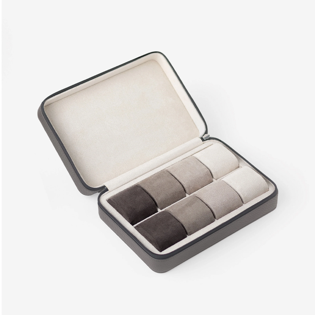 Watch Box - 8 Slot - Panda Grey
