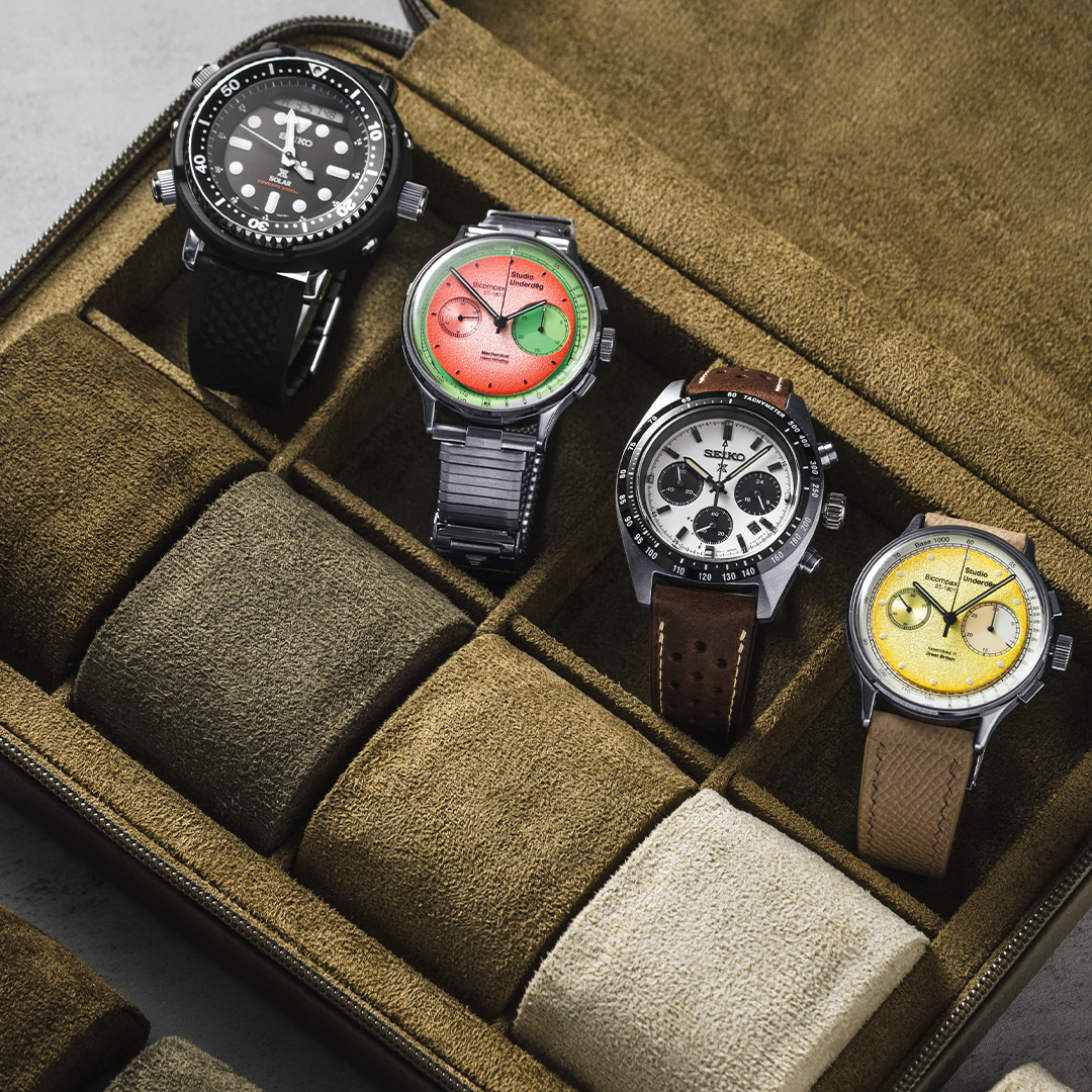 Watch Box - 8 Slot - Moss Green