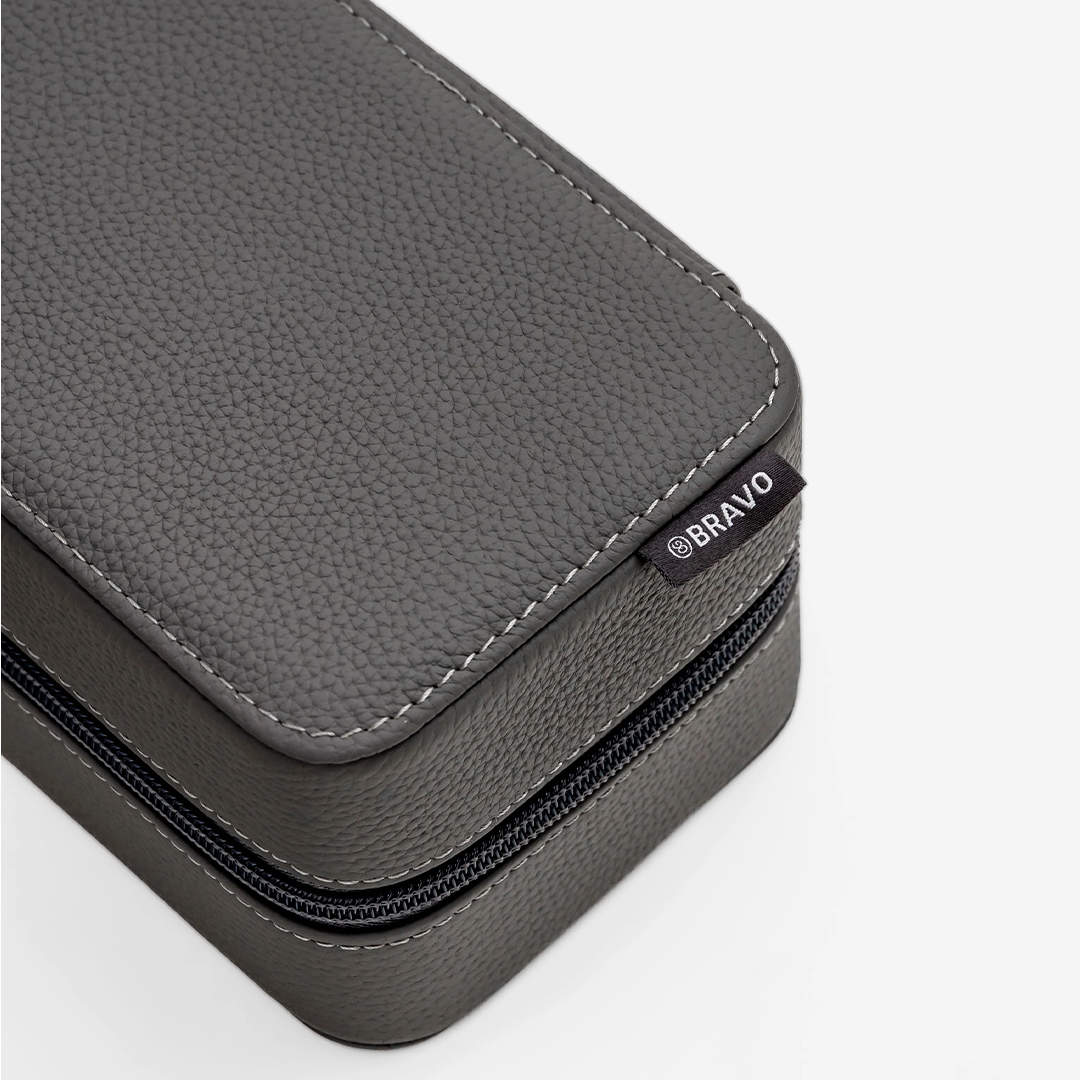 Watch Box - 3 Slot - Panda Grey