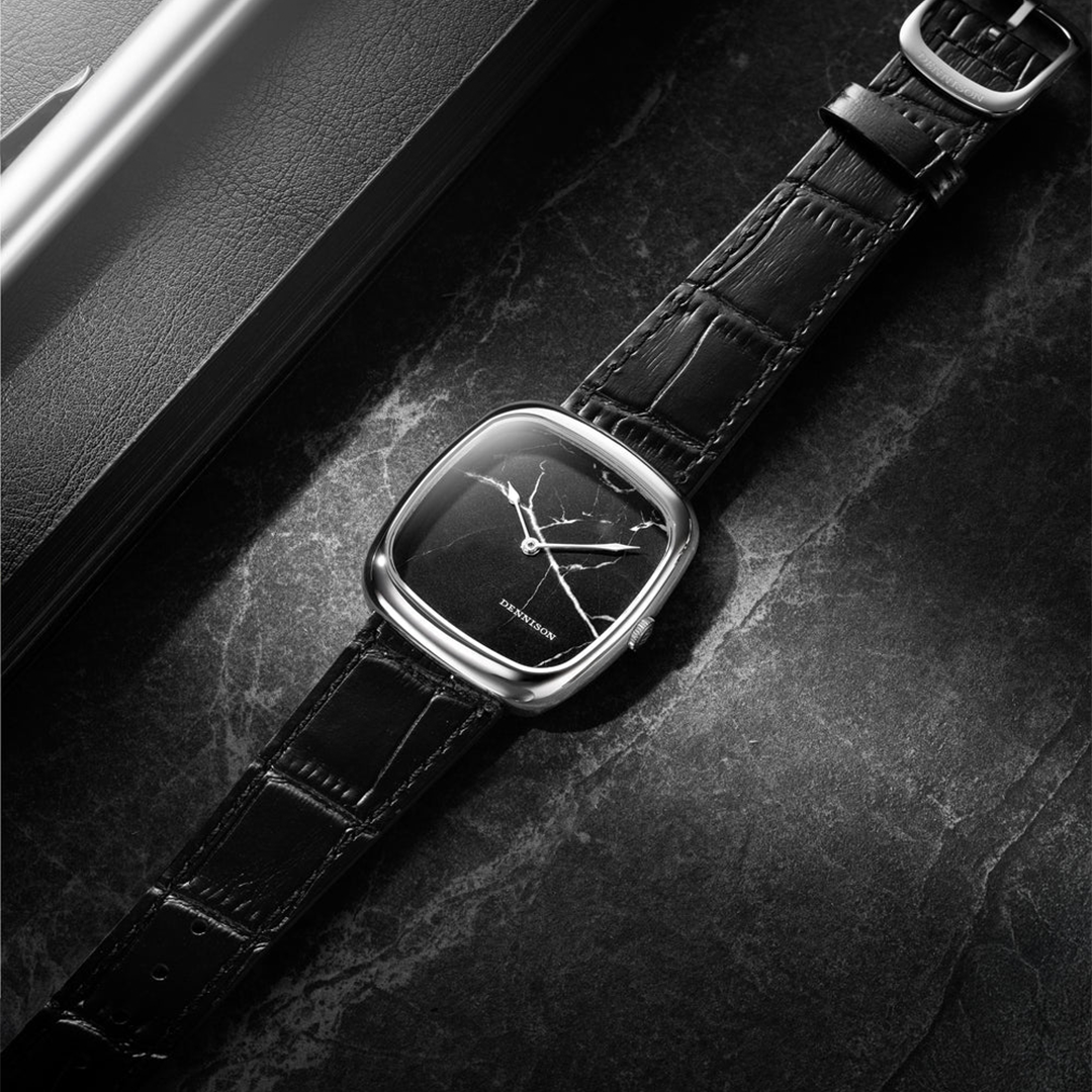 Black Marble in Steel