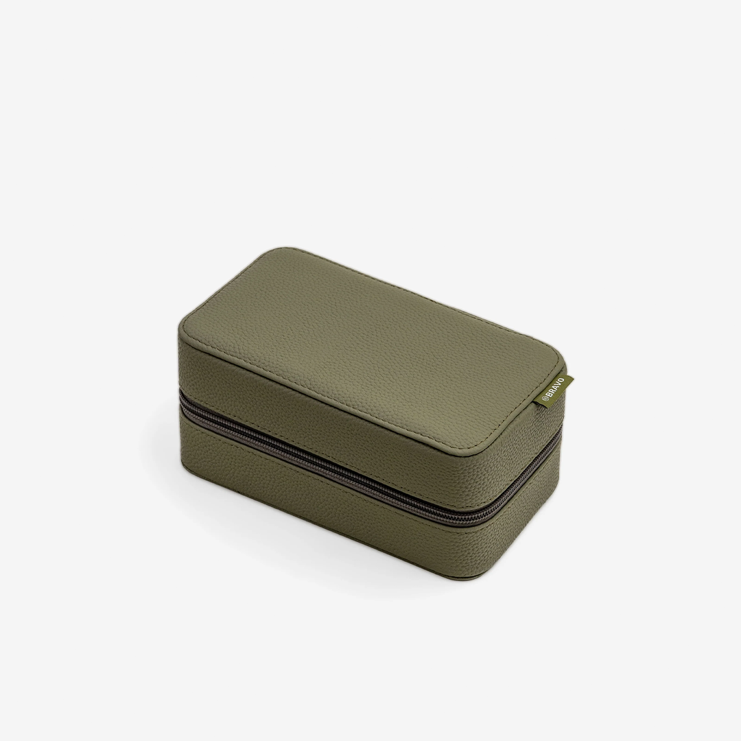 Watch Box - 3 Slot - Moss Green