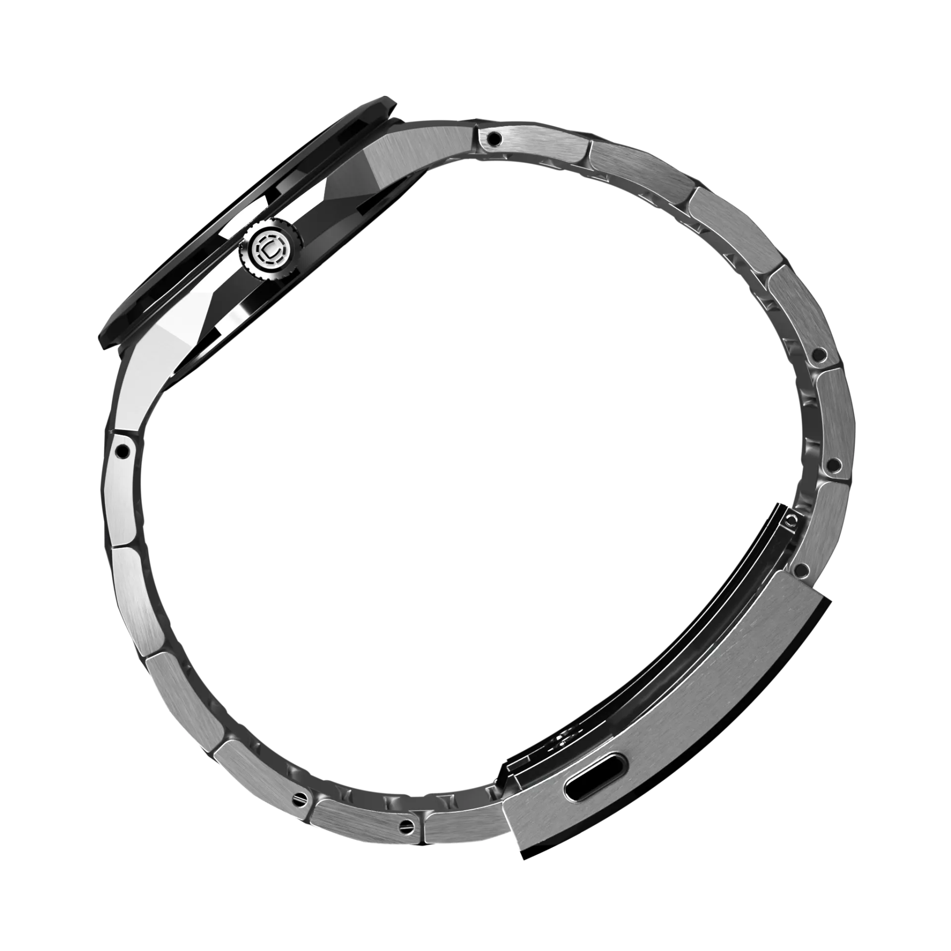 Facet Brown (Folding Clasp)