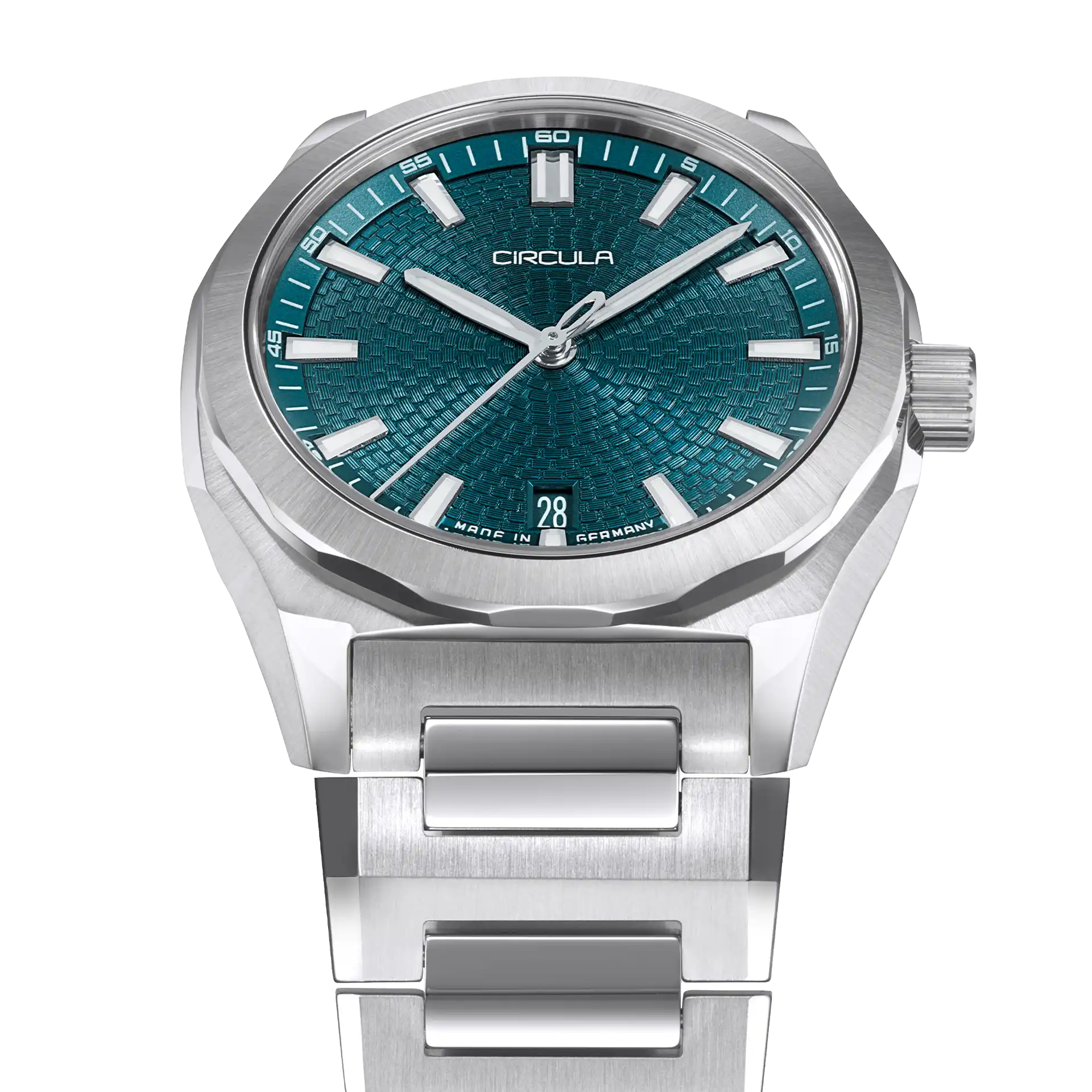 Facet Petrol (Folding Clasp)