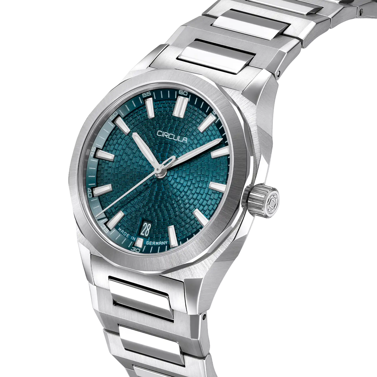 Facet Petrol (Folding Clasp)