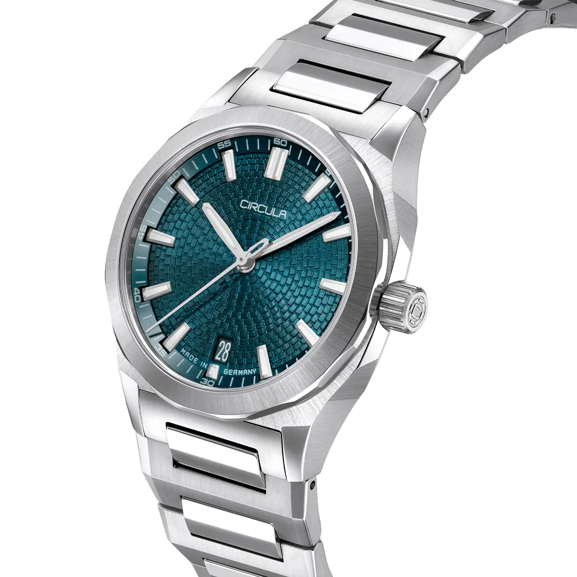Facet Petrol (Folding Clasp)